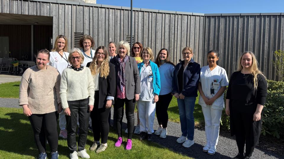 Lenkje til artikkel: Sjukepleiarar i Aukra er med i forskningsprosjekt
