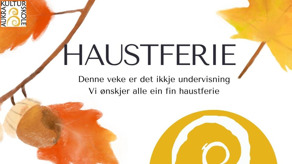 Lenkje til artikkel: Haustferie 2025